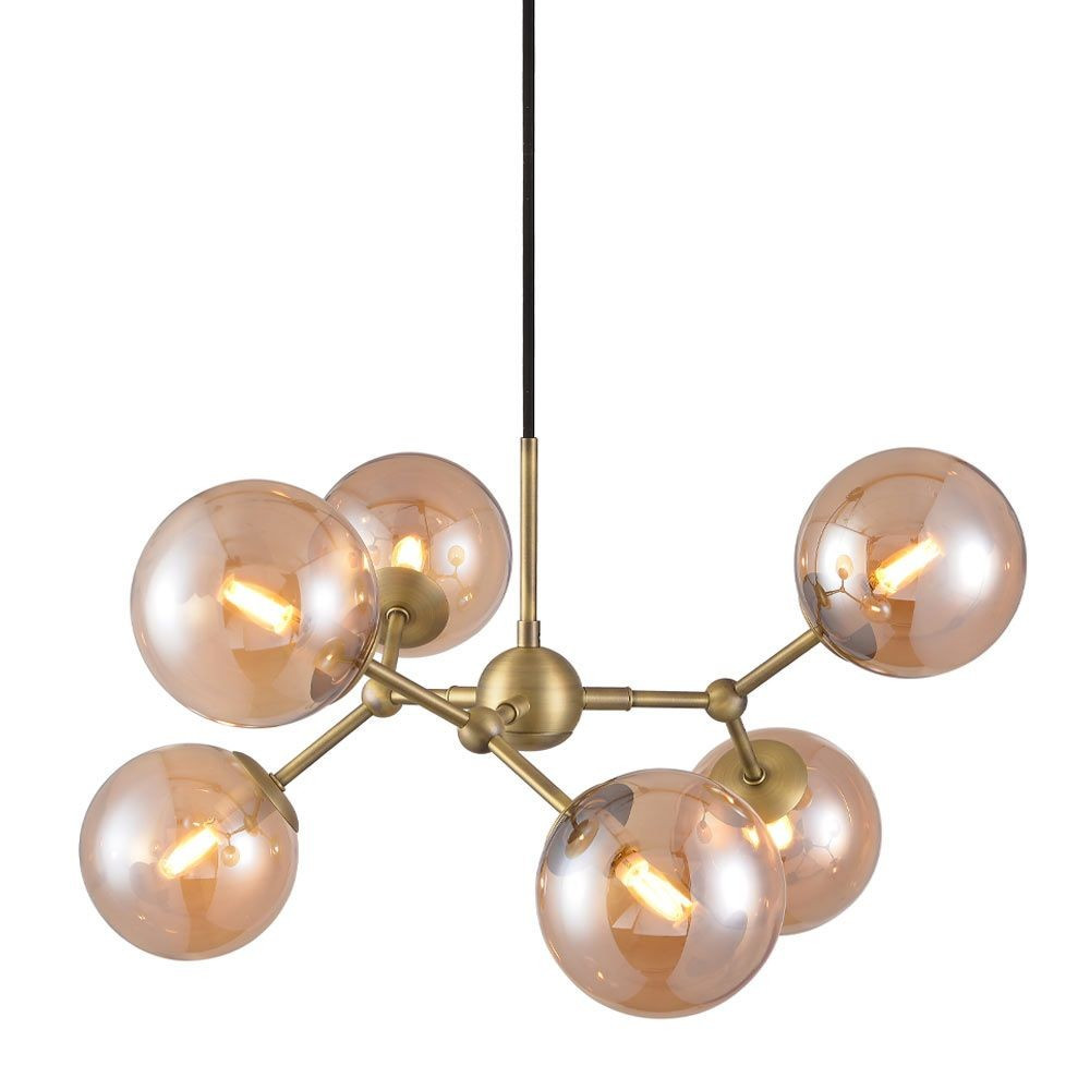 Halo Design - Atom Hanglamp Large Antique Brass Halo Design