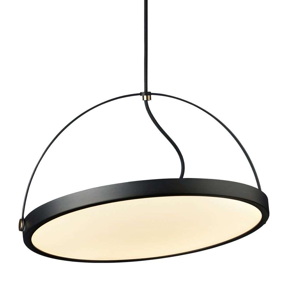 Halo Design - Pivot Hanglamp Ø40 LED Black/Brass Halo Design