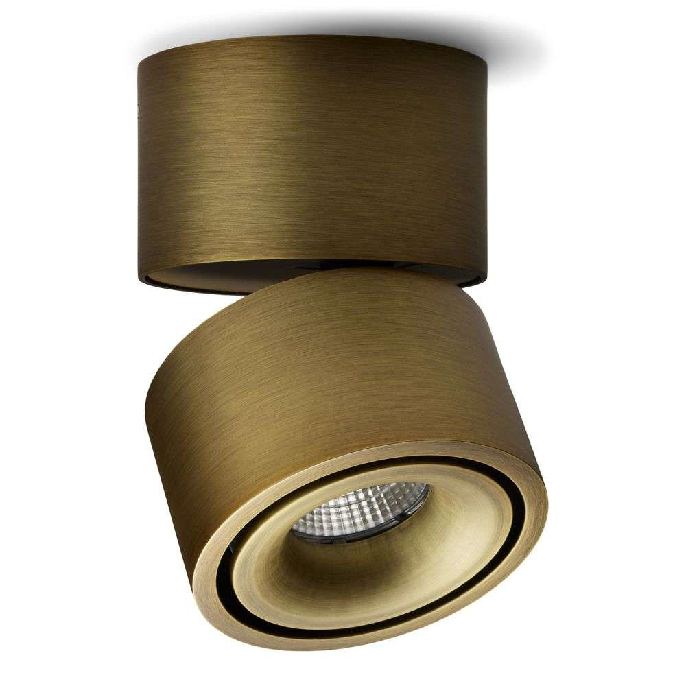Easy Mini W75 Bevestigingsspot Brushed Brass - Antidark
