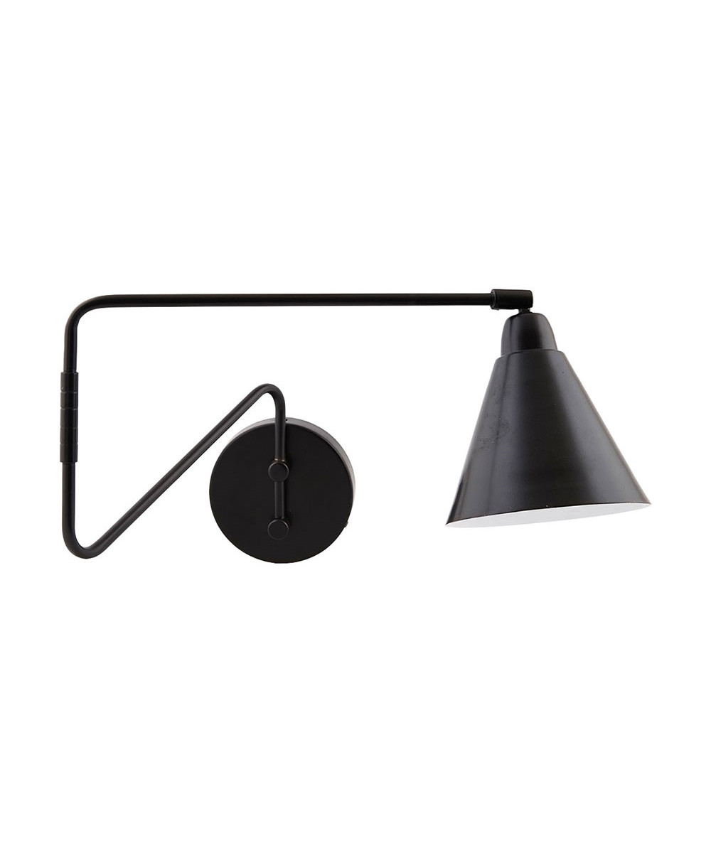 House Doctor - Game Wandlamp 70cm Zwart