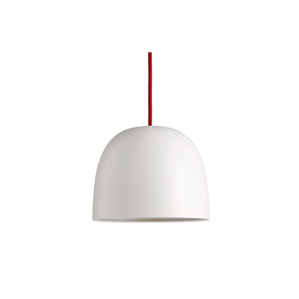 Piet Hein - Super 215 Hanglamp Opaal Rood Kabel