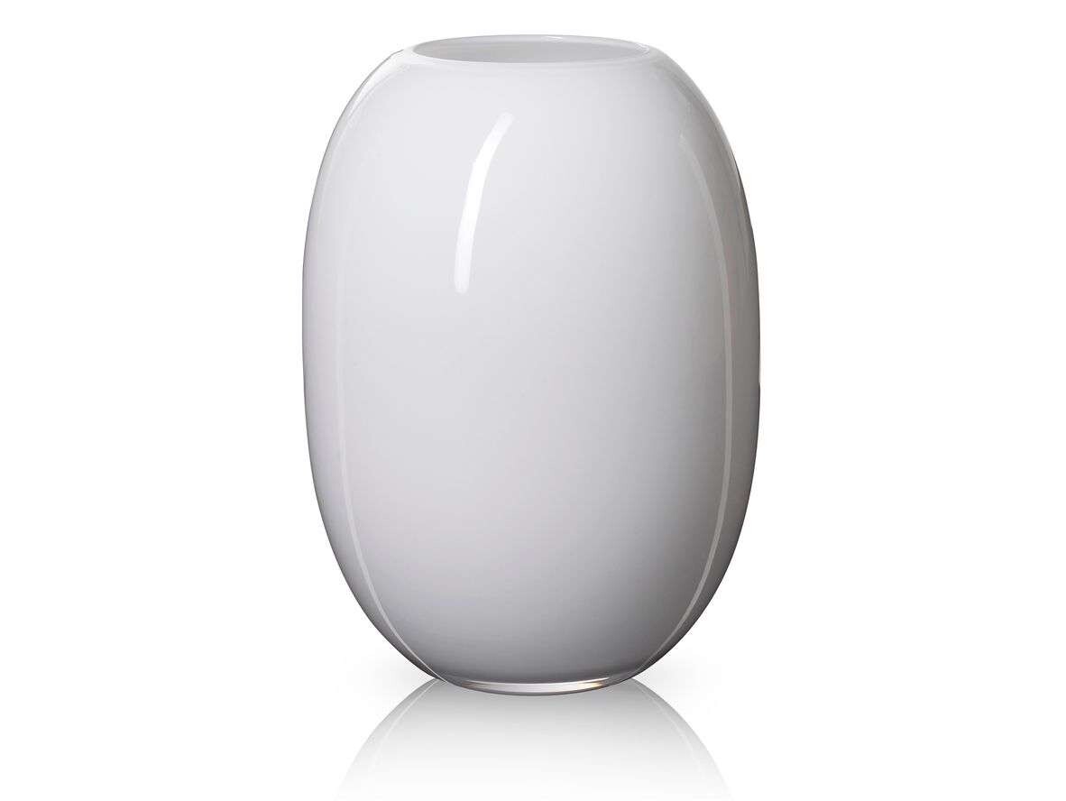 Piet Hein Woonaccessoires - Super Vase H30 Glass/White Piet Hein