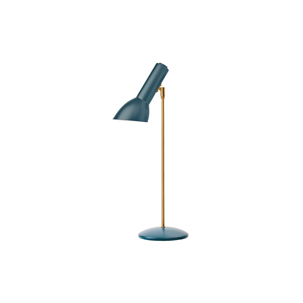 Cph Lighting - Oblique Tafellamp Petroleumblauw/Geelkoper