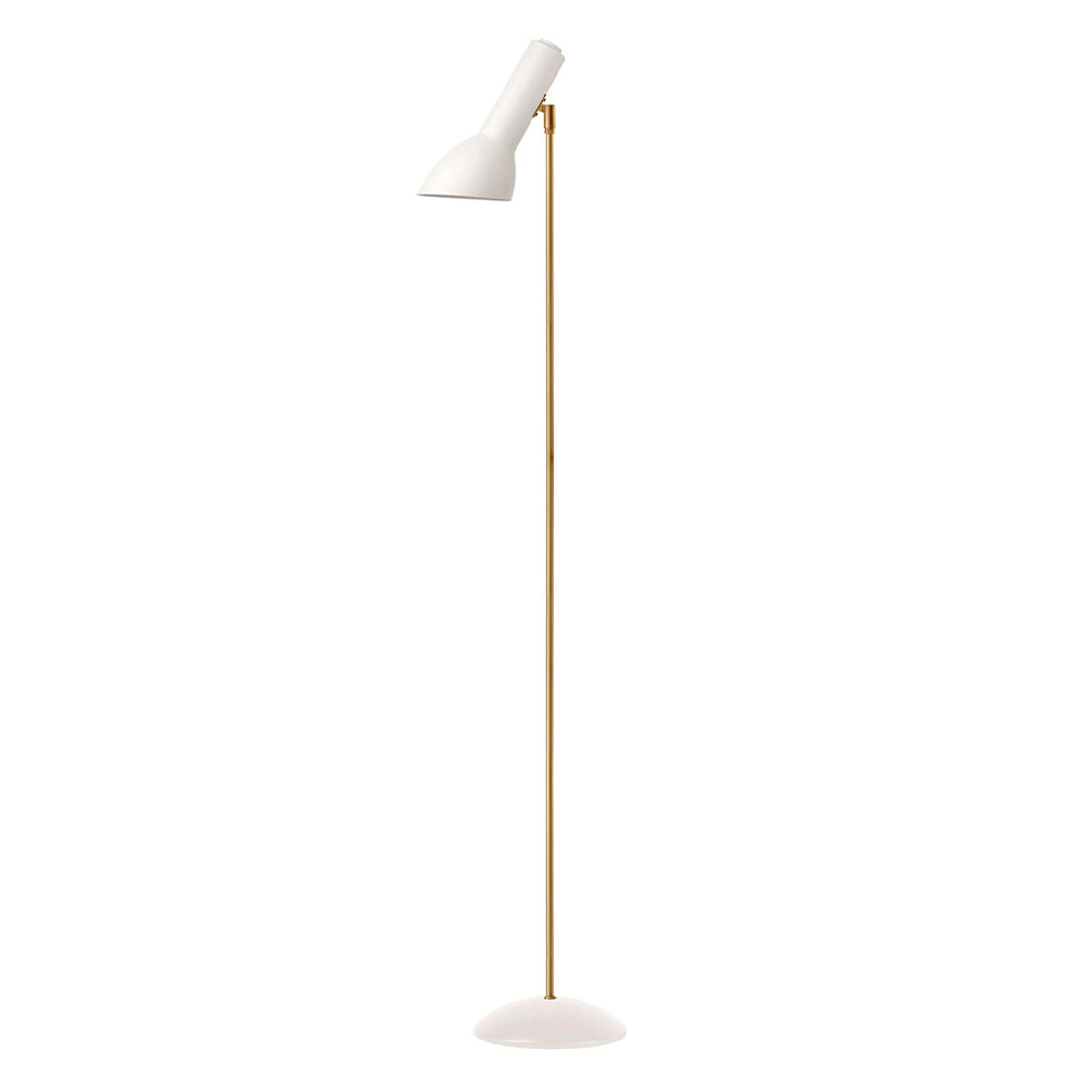 Oblique VloerLamp Wit/Geelkoper - CPH Lighting