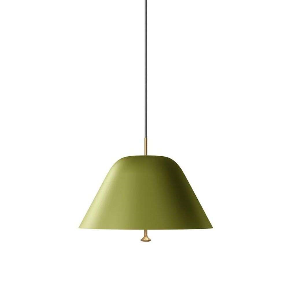 Audo Copenhagen - Levitate Hanglamp 40 Sage Green Brass