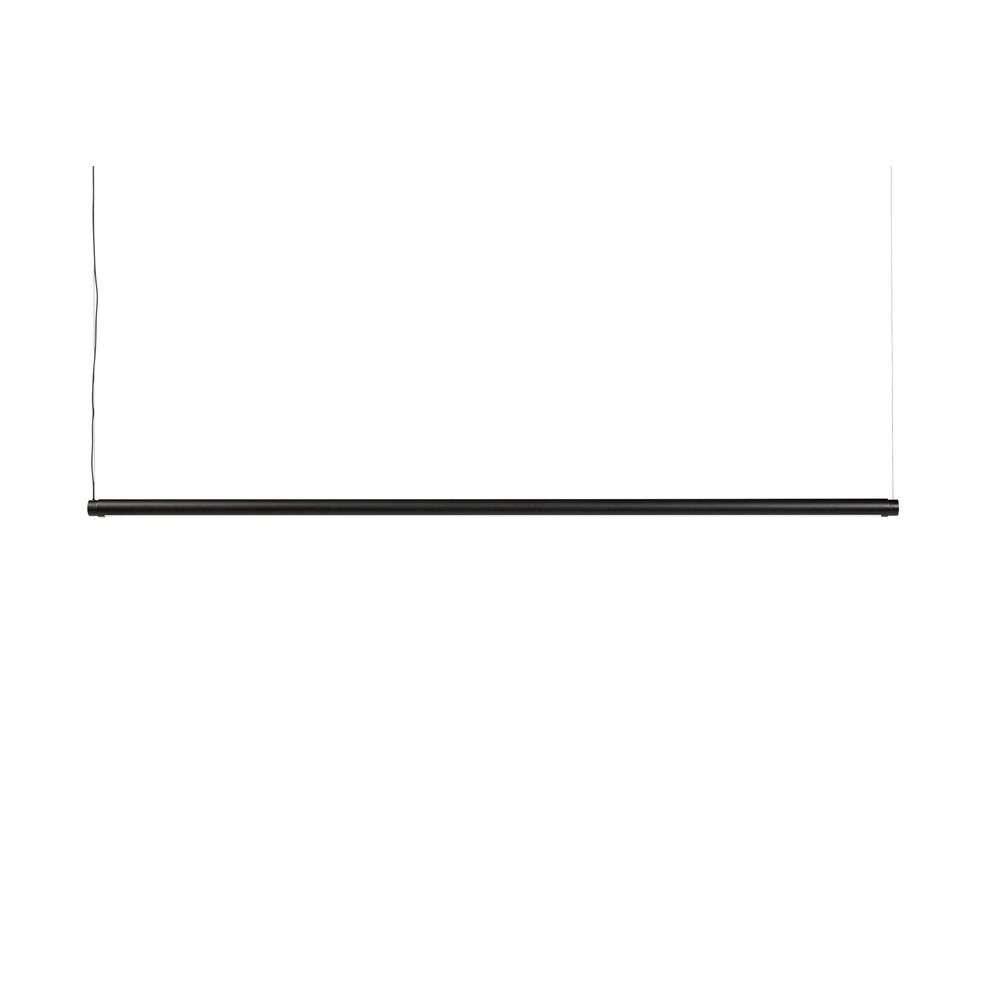 HAY - Factor Linear 1500 Hanglamp Diffused Soft Black