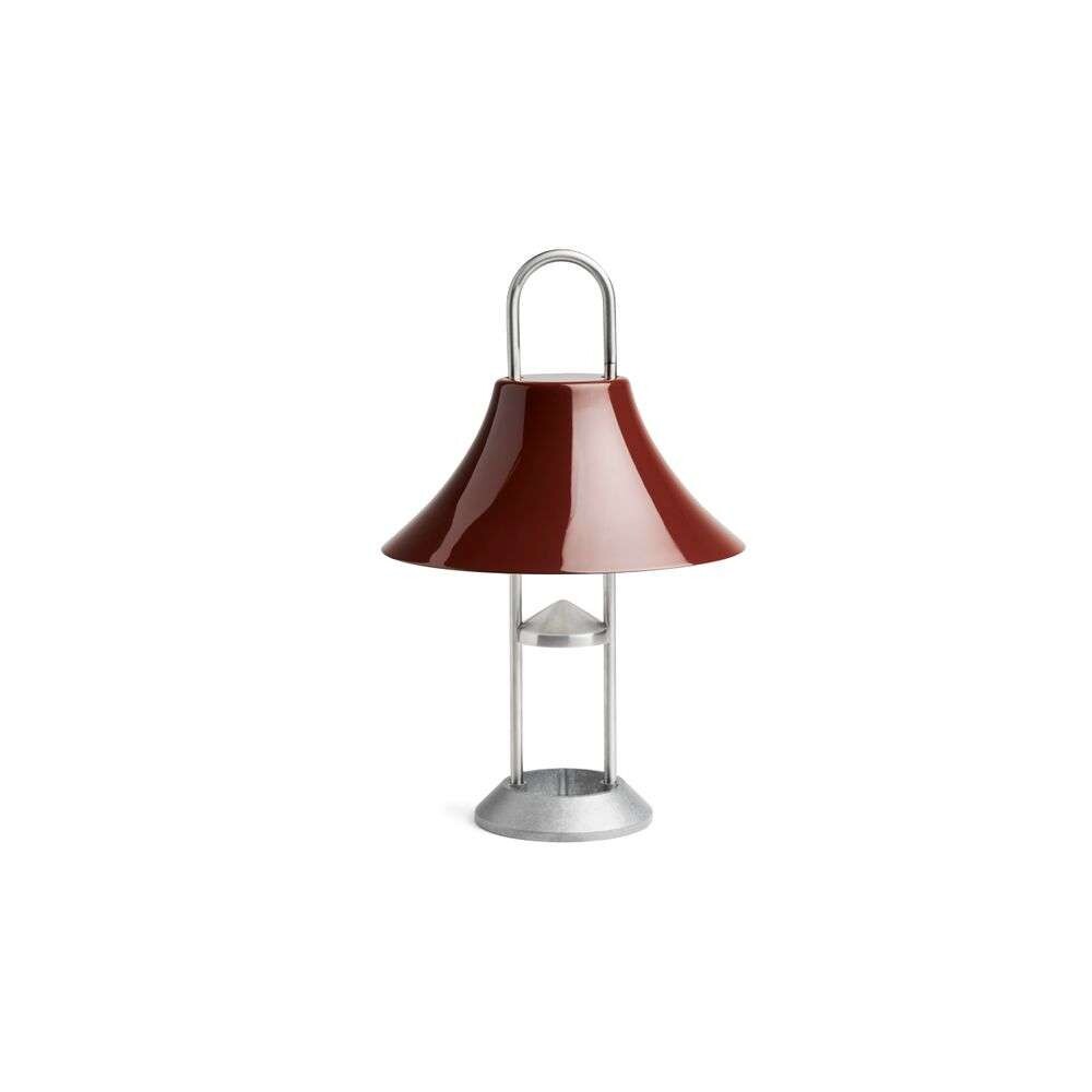 HAY - Mousqueton Portable Tafellamp Iron Red