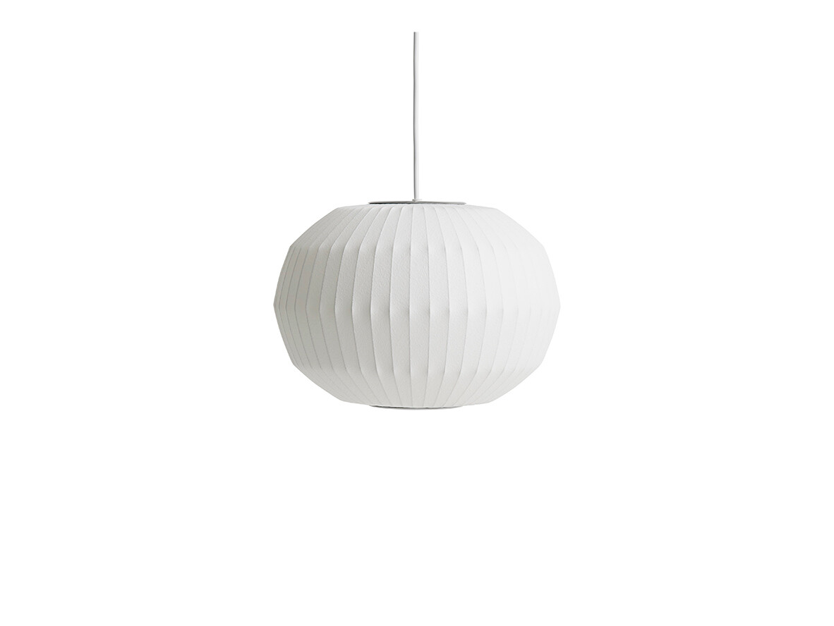 Herman Miller - Nelson Angled Sphere Bubble Hanglamp S Off-White