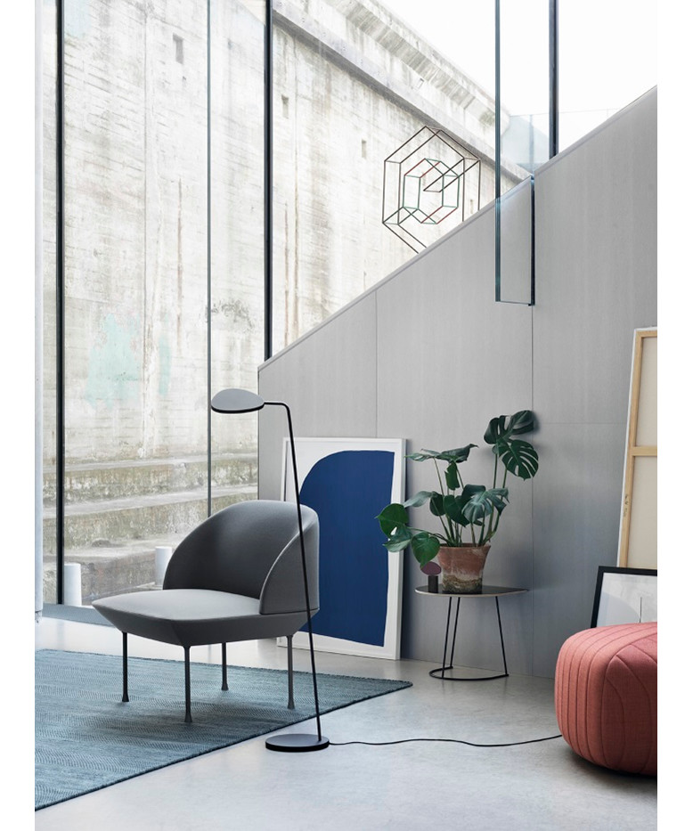 Leaf Floor Lamp Black Muuto