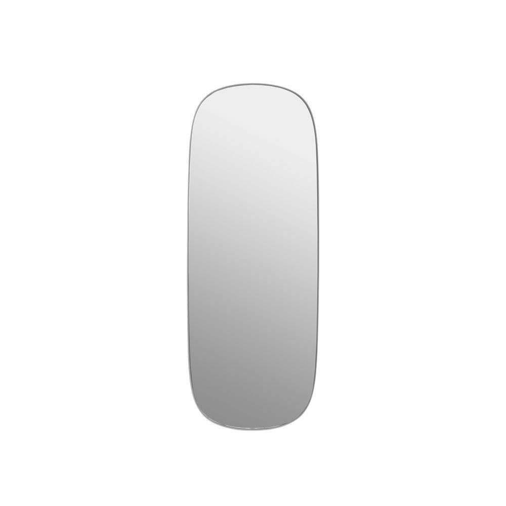 Framed Mirror Large Grey/Clear Glass - Muuto