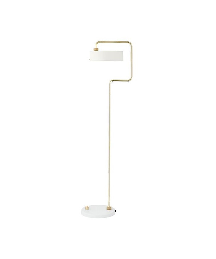 Made By Hand - Petite Machine Vloerlamp Oyster White
