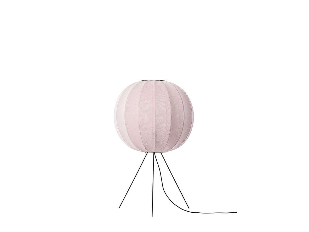 Made By Hand - Knit-Wit 60 Round Vloerlamp Medium Light Pink