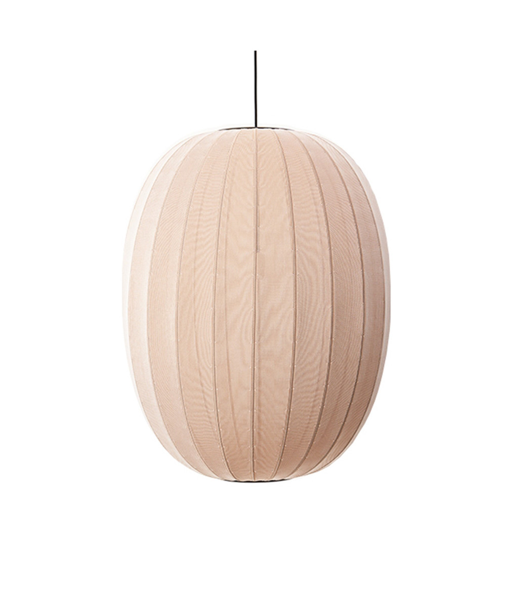Made By Hand - Knit-Wit 65 Hoog Oval Hanglamp Sand Stone