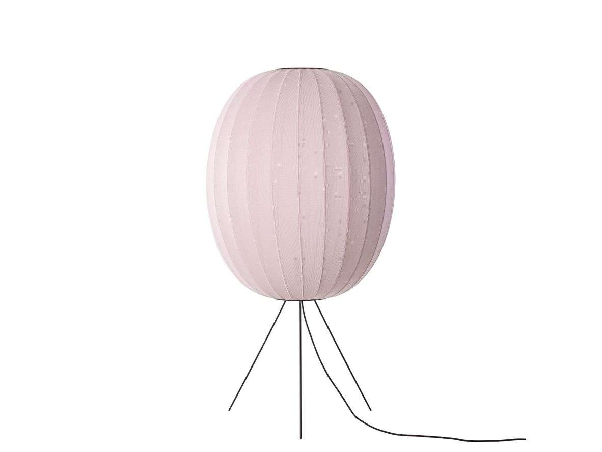 Made By Hand - Knit-Wit 65 Hoog Oval Vloerlamp Medium Light Pink
