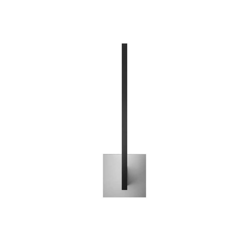 Light-Point - Inlay W2 Linear Wandlamp Matt Black/Satin Silver