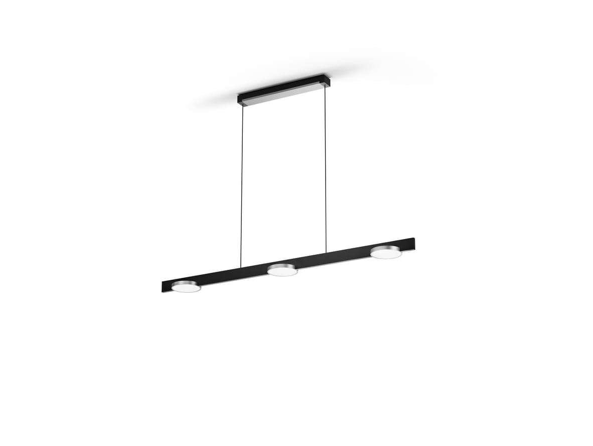 LIGHT-POINT - Inlay S1250 Linear Hanglamp 2700-6500K Black/Silver Light-Point