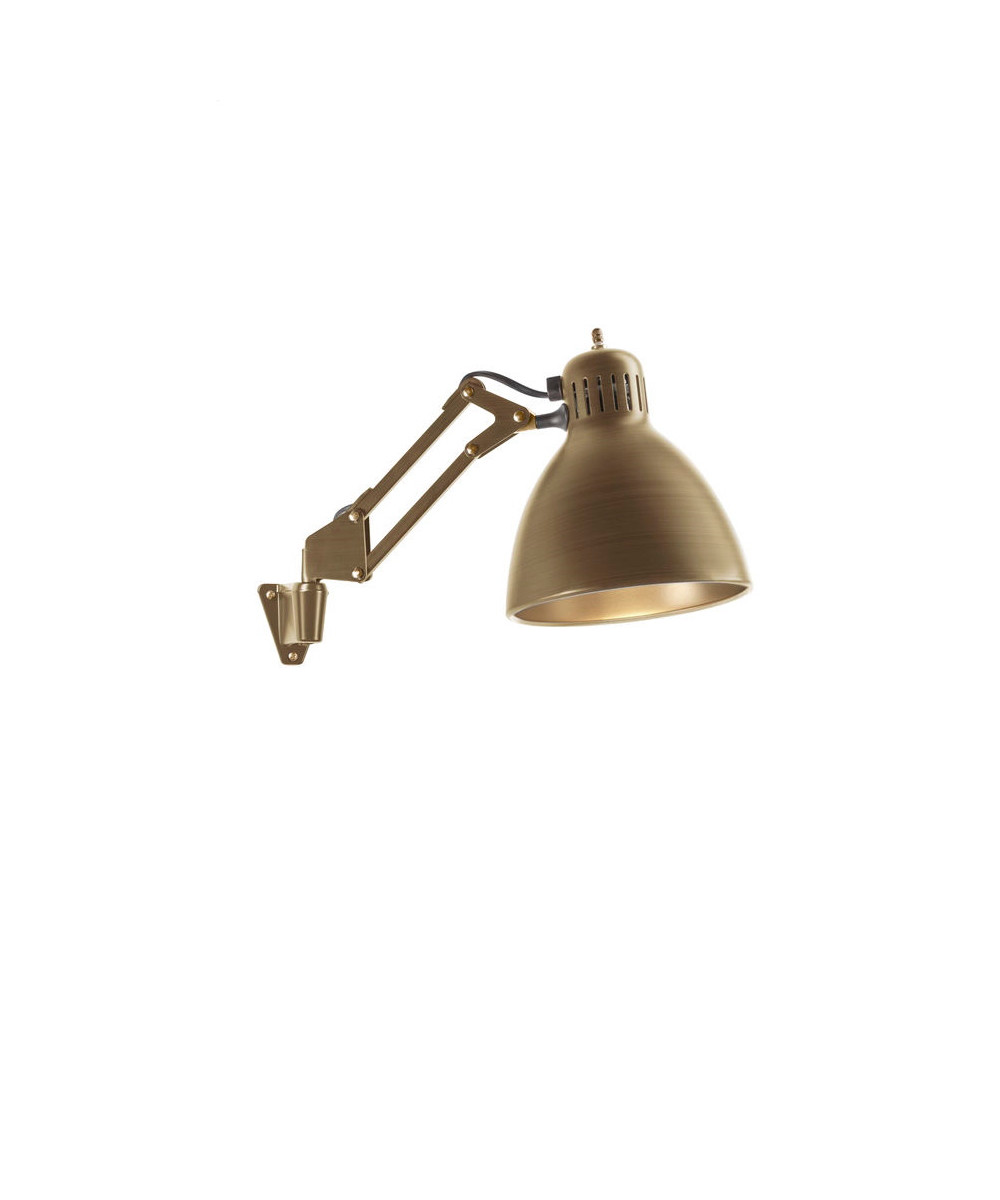 Nordic Living - Archi W1 Væglampe Brass