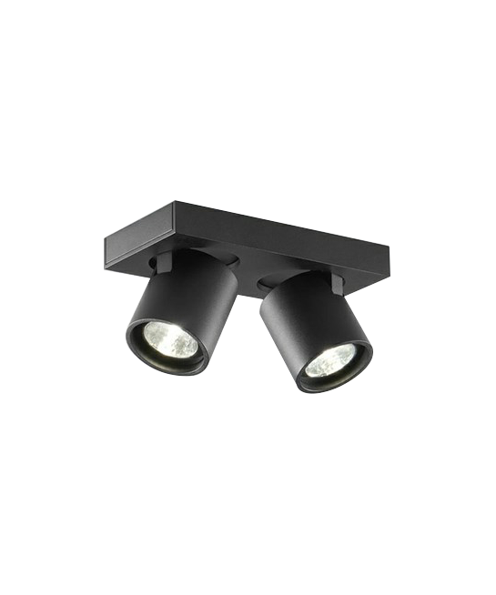 Light-Point - Focus Mini 2 LED 3000K Plafondlamp Zwart