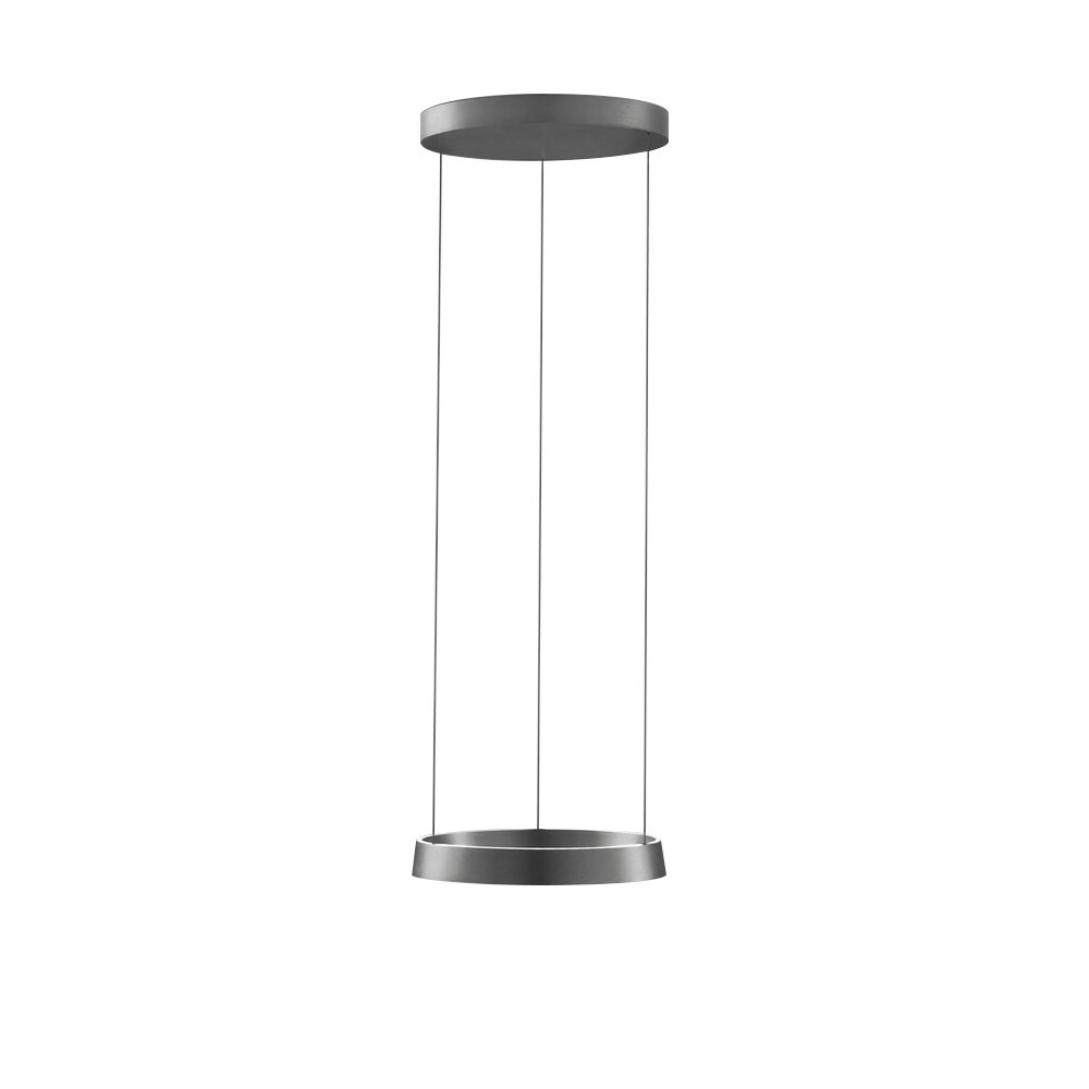 Edge Round Hanglamp Ø400 Titanium - Light-Point