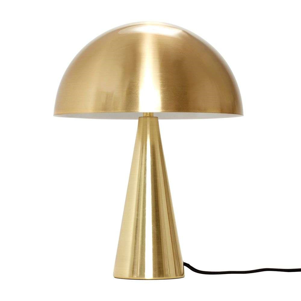 Hübsch - Mush Taffellamp Small Brass Hübsch