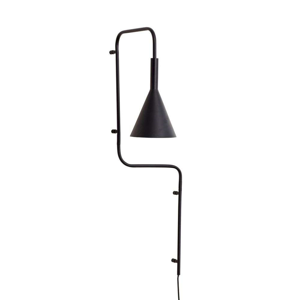 Hübsch - Rope Wandlamp Black