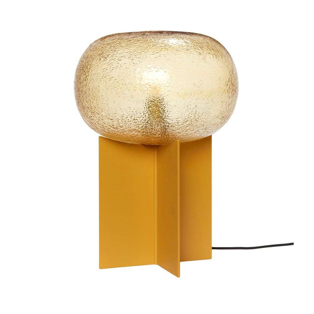 Hübsch - Podium Taffellamp H36 Amber