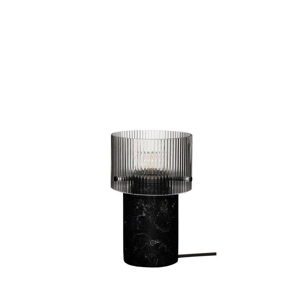 Hübsch - Revolve Taffellamp Zwart/Marmer