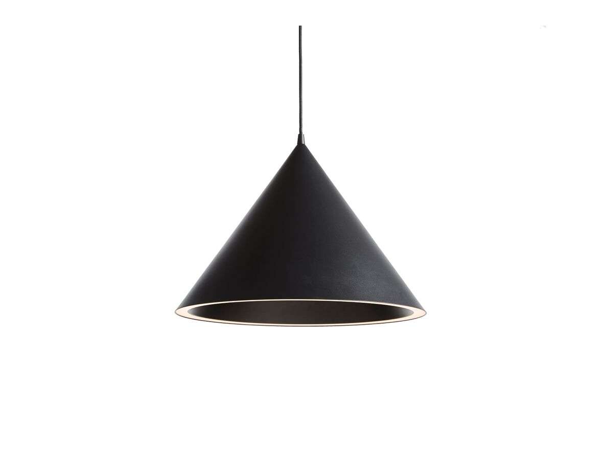 Woud - Annular Hanglamp Large Black Woud
