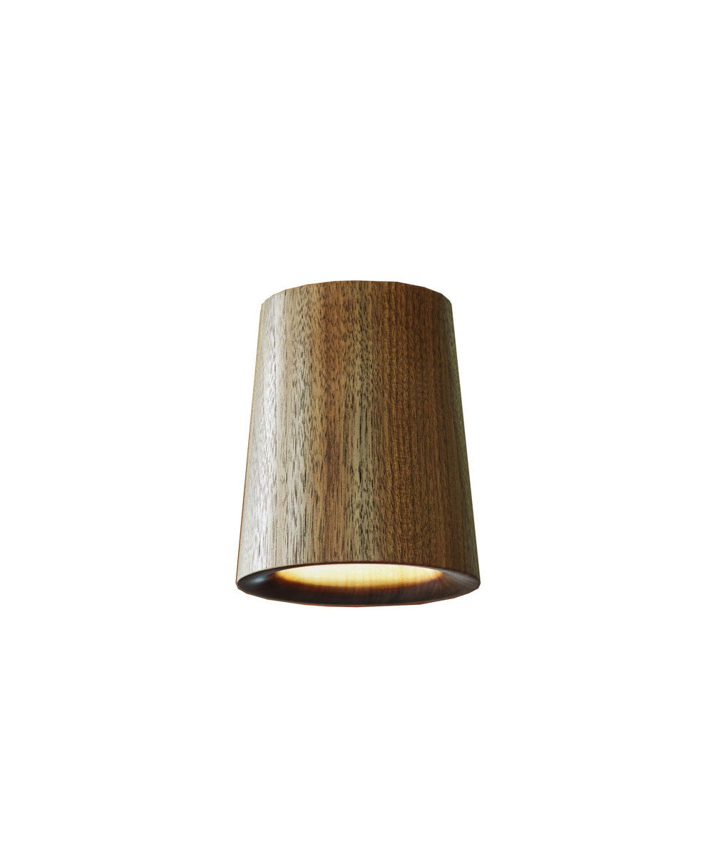 Terence Woodgate - Solid Downlight Cone Walnoot