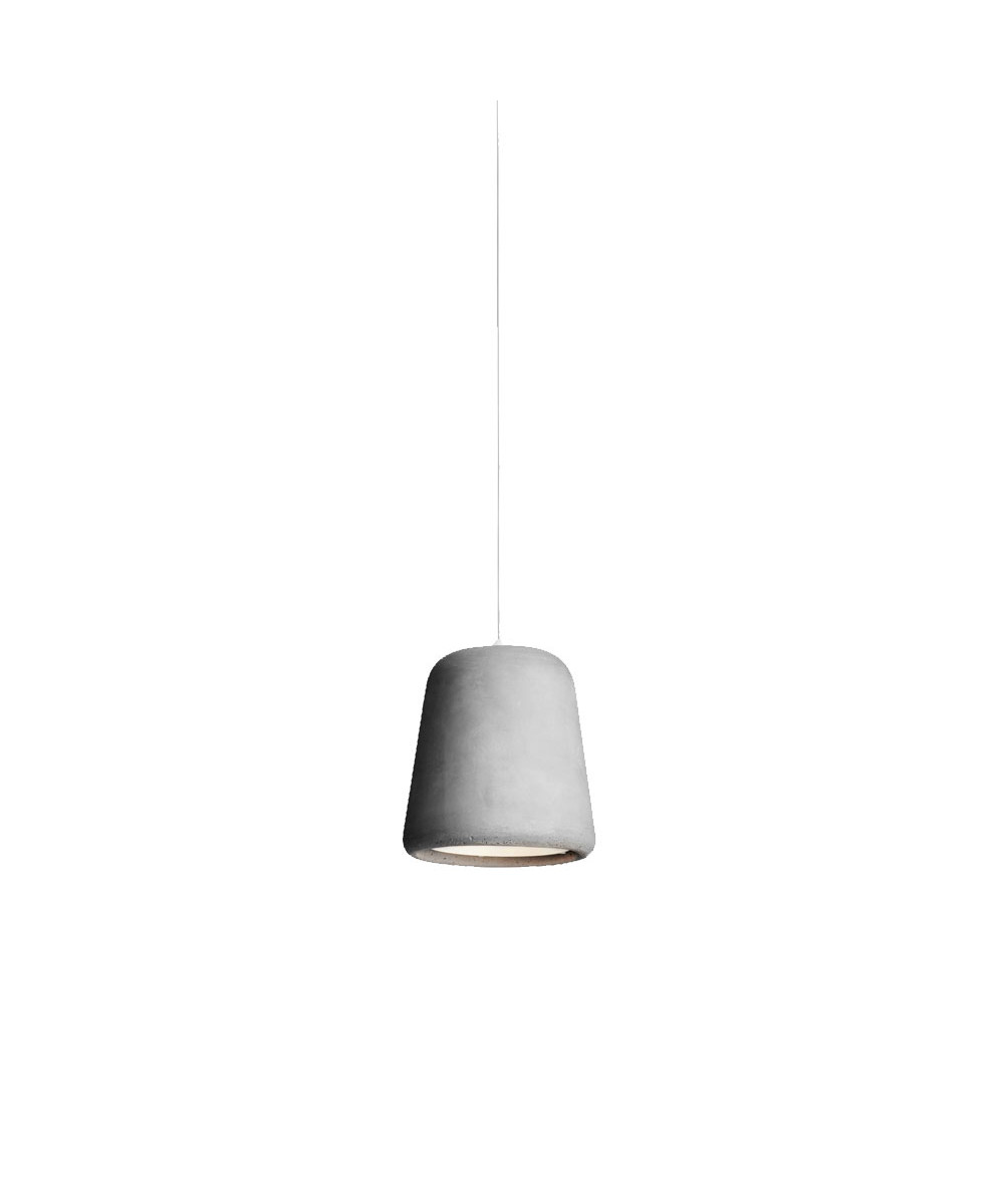 New Works - Material Hanglamp Licht Grijs Concrete