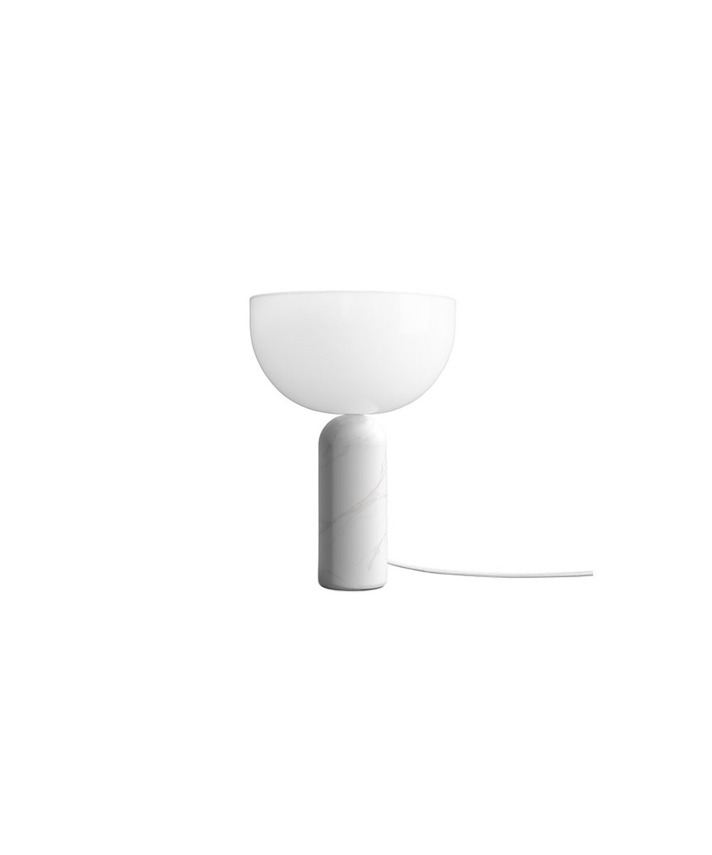 New Works - Kizu Tafellamp Small Wit Marmer