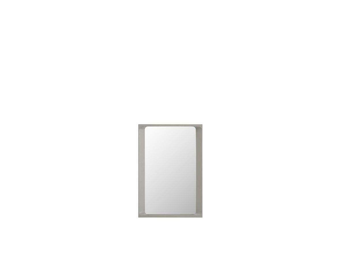 Muuto - Arced Mirror 80x55 Light Grey Muuto