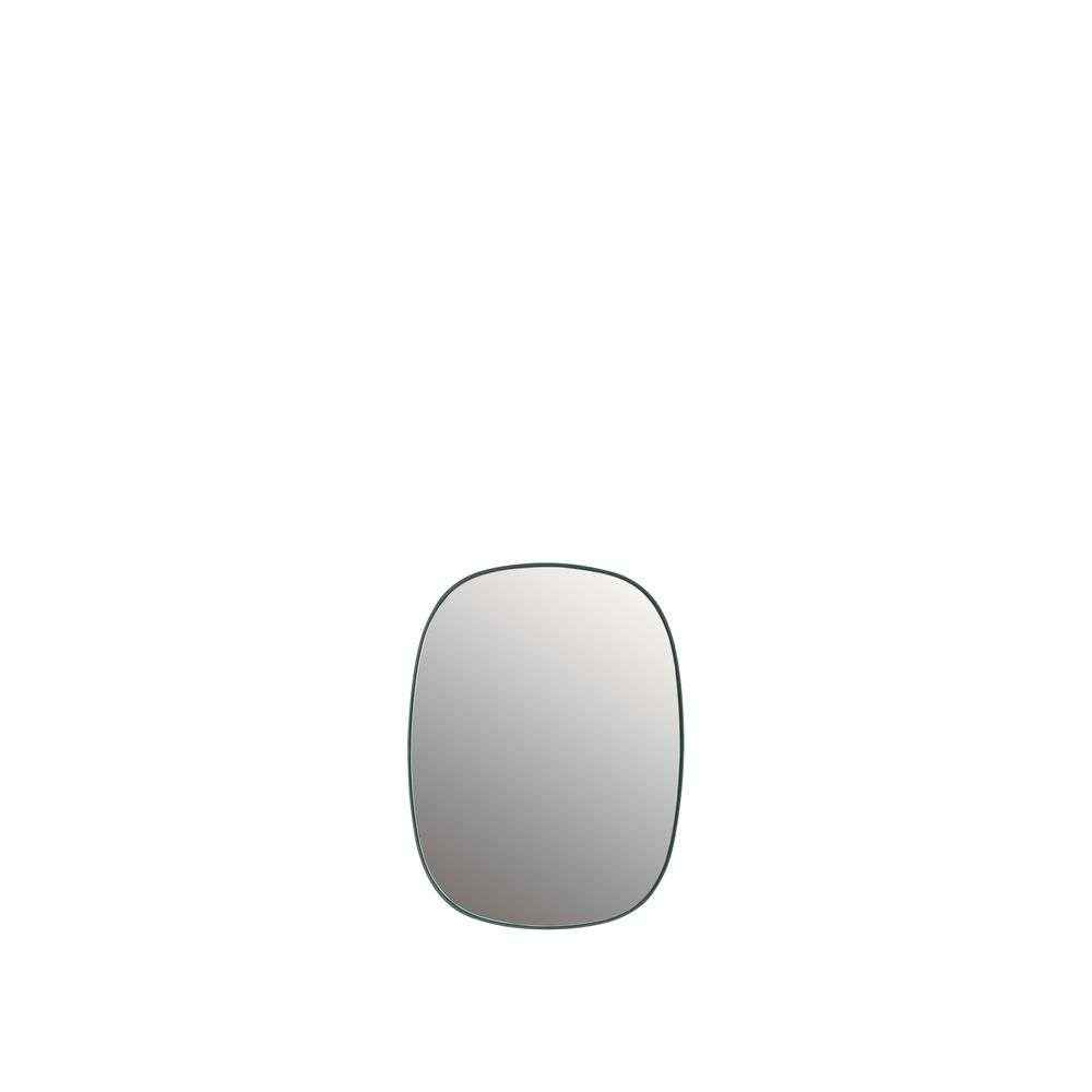Muuto - Framed Mirror Small Dark Green/Clear