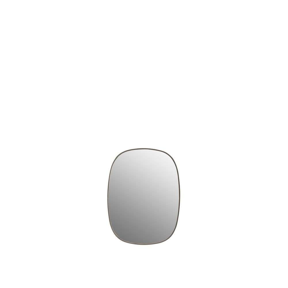 Muuto - Framed Mirror Small Taupe/Clear