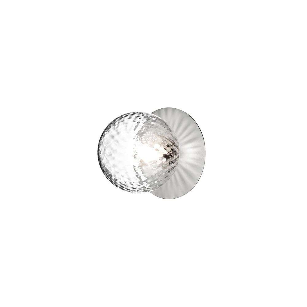 Nuura - Liila 1 Wandlamp/Plafondlamp Light Silver/Optic Clear