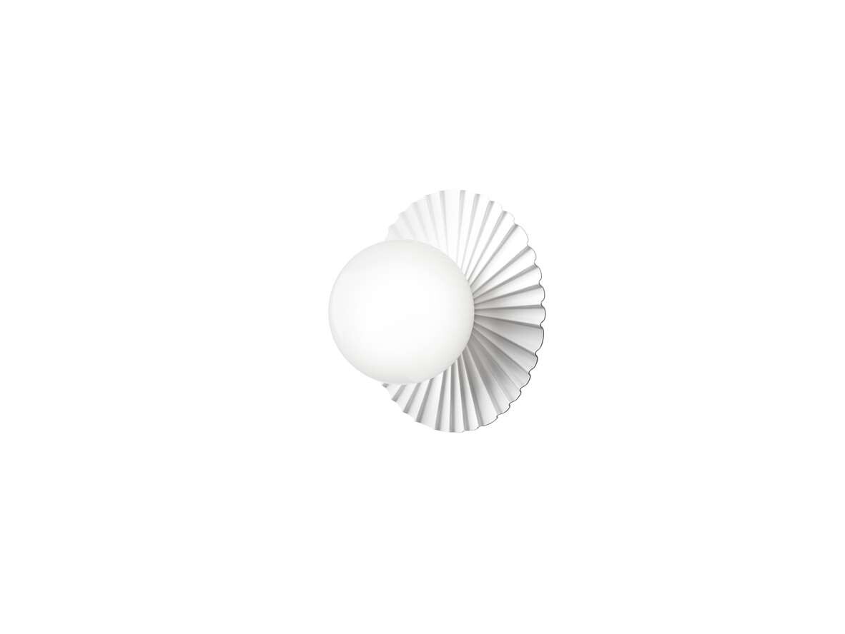 Nuura - Liila Muuse Wand-/Plafondlamp Small White/Opal Nuura