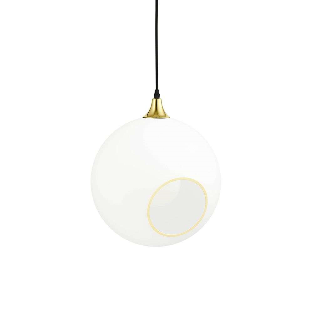 Design By Us - Ballroom Hanglamp XL Snow White m/Gold Zuilen