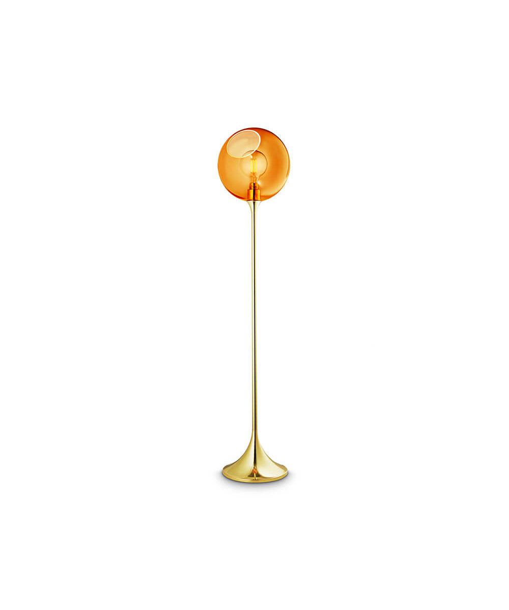 Design By Us - Ballroom VloerLamp Amber/Gold