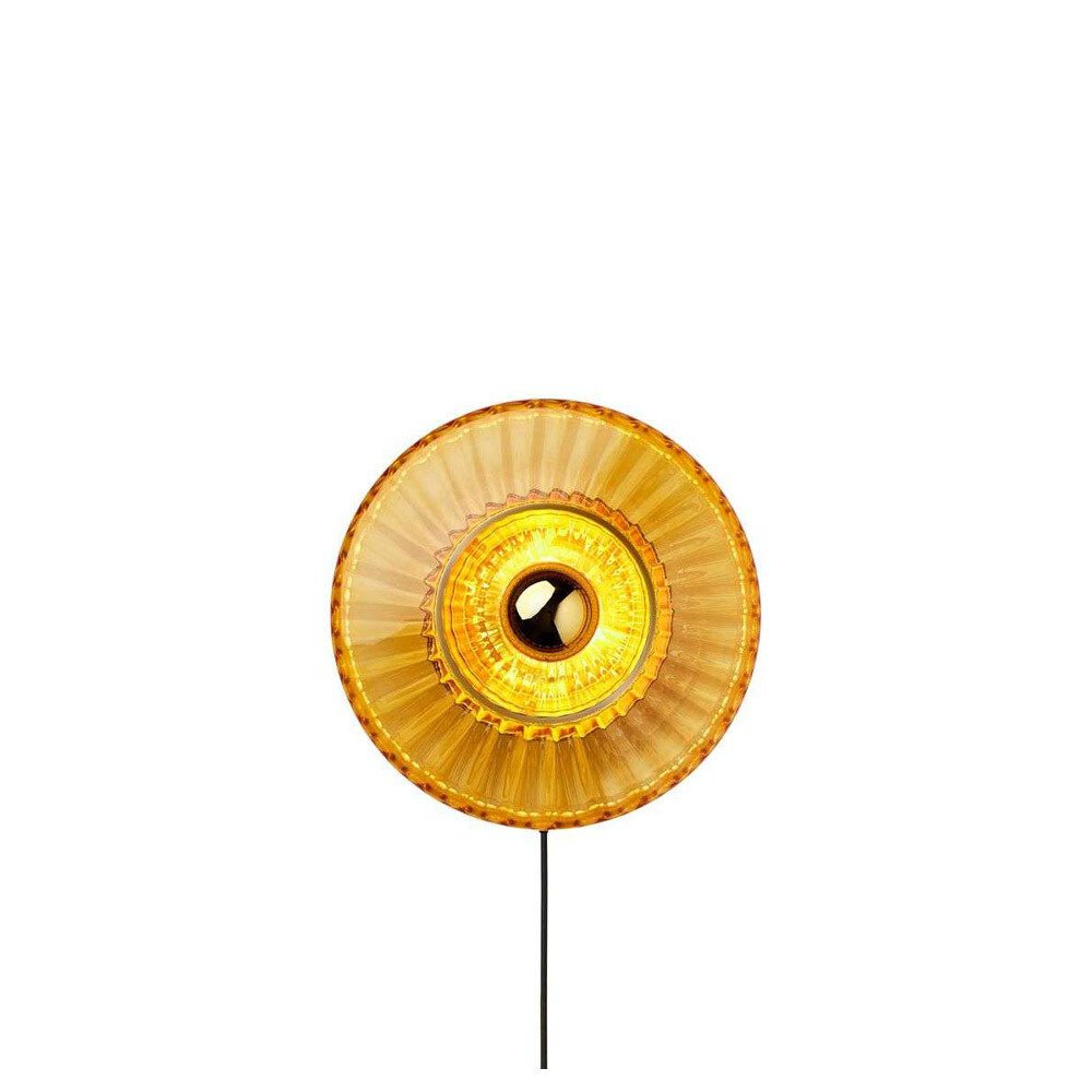 Design By Us - New Wave Optic Wandlamp Amber