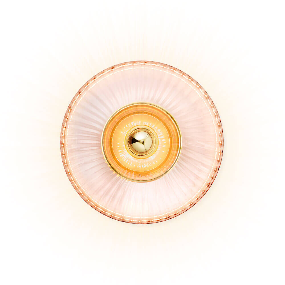 Design By Us - New Wave Optic Wandlamp XL Rose/Gold