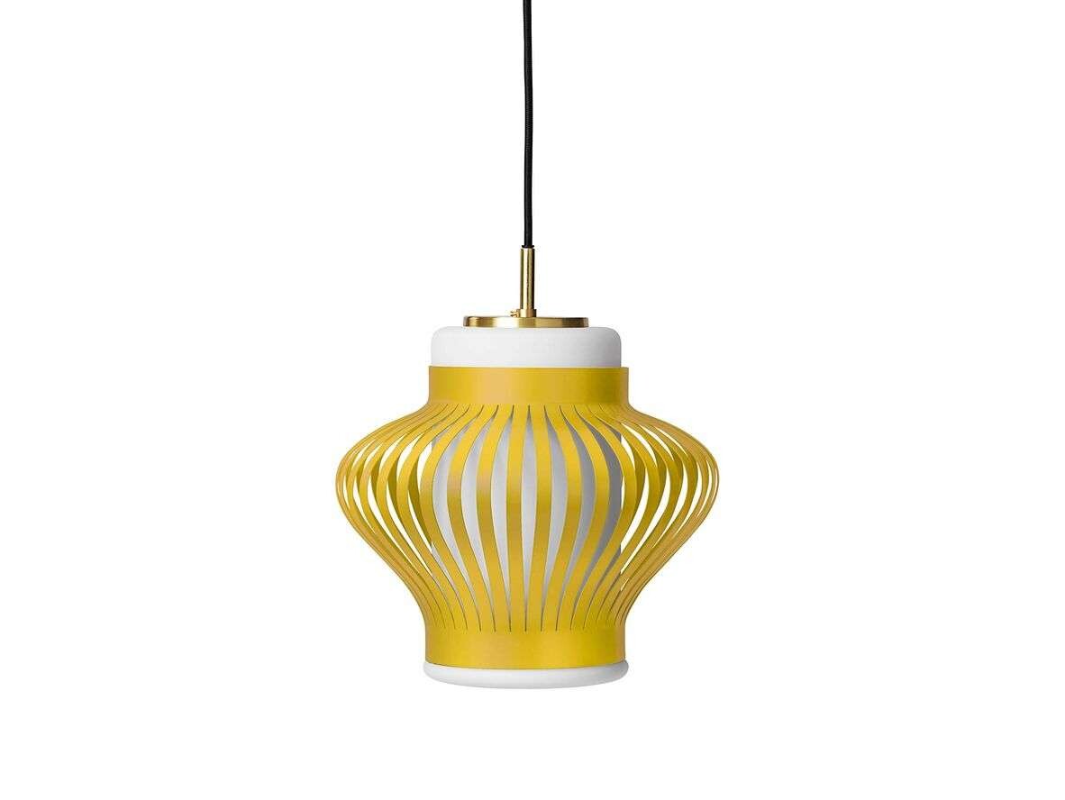 Warm Nordic - Opal Lamella Hanglamp Illuminating Yellow Warm Nordic