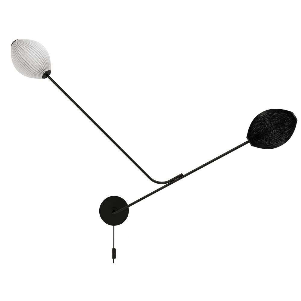 GUBI - Satellite Wandlamp Black/White