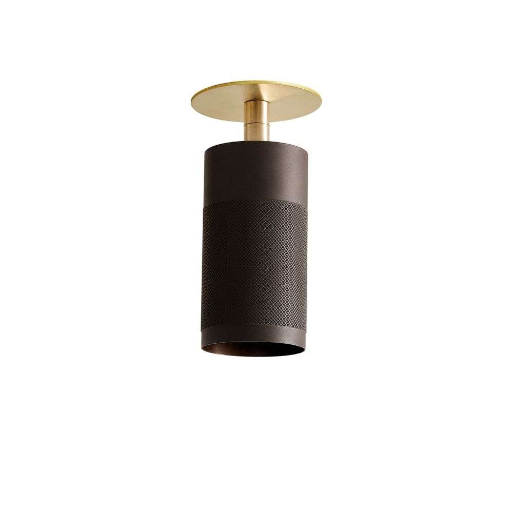 Thorup Copenhagen - Patrone Recessed Plafondlamp w/Coverplate Browned Brass