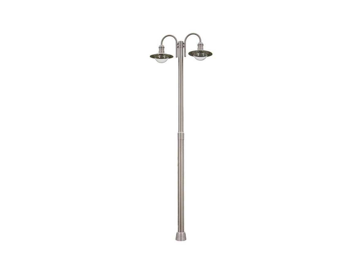 Lindby - Damion 2 Buiten Park Lamp Stainless Steel Lindby