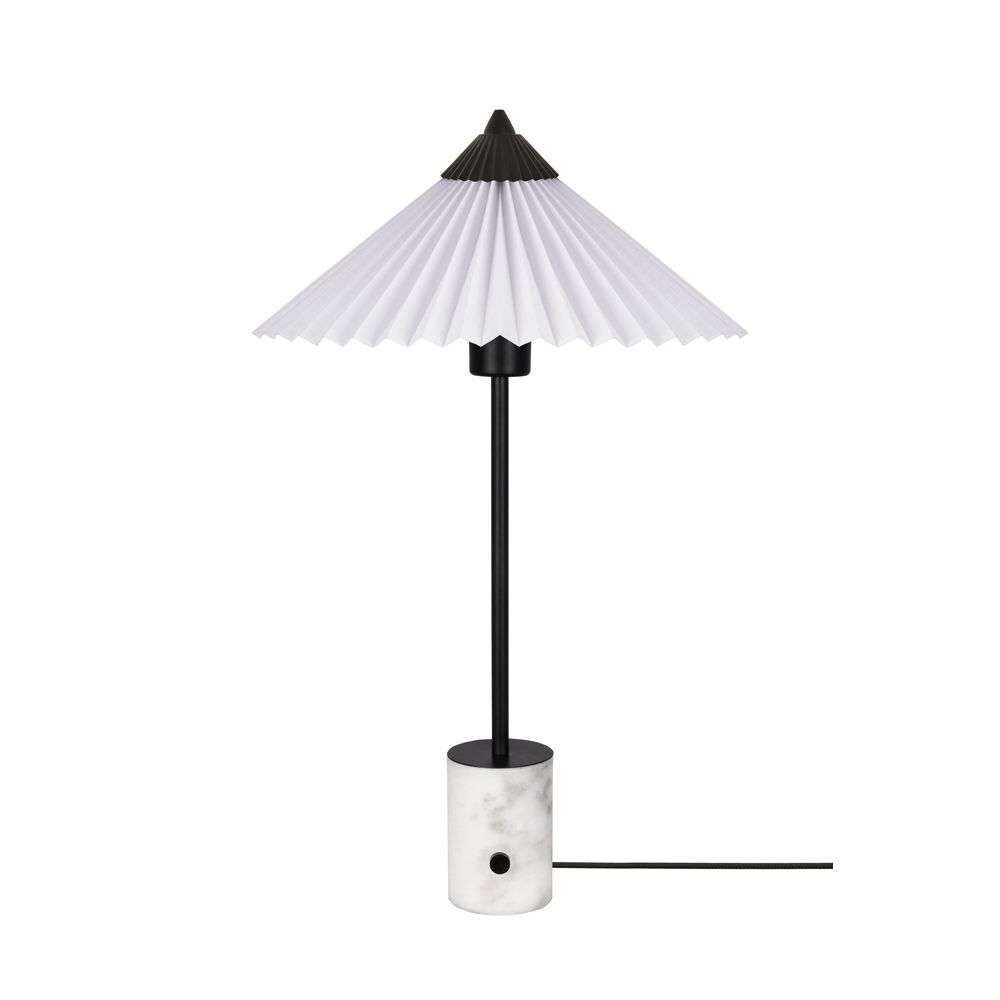 Globen Lighting - Matisse Taffellamp Black/White