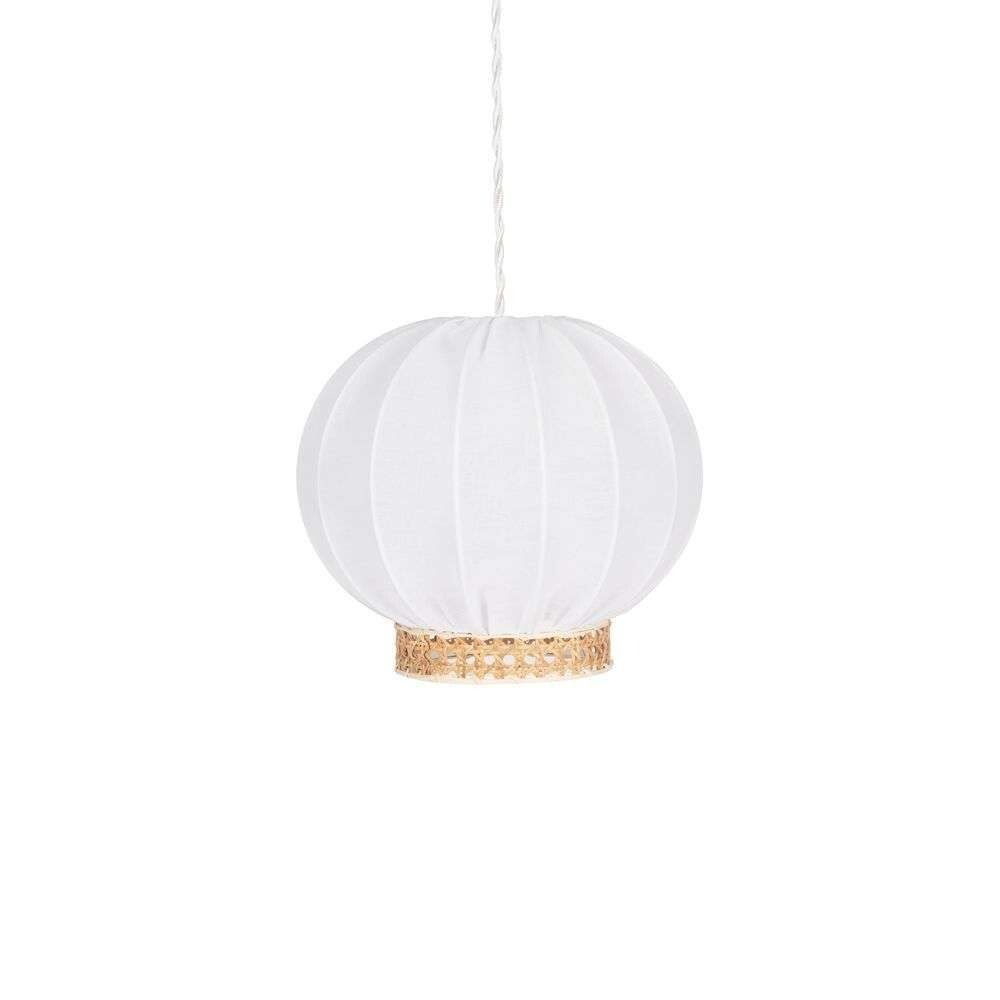 Globen Lighting - Yokohama 30 Hanglamp White/Nature