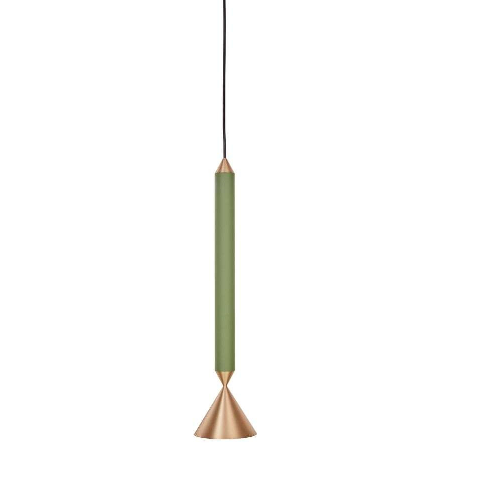 Pholc - Apollo 39 Hanglamp Forest/Polished Brass