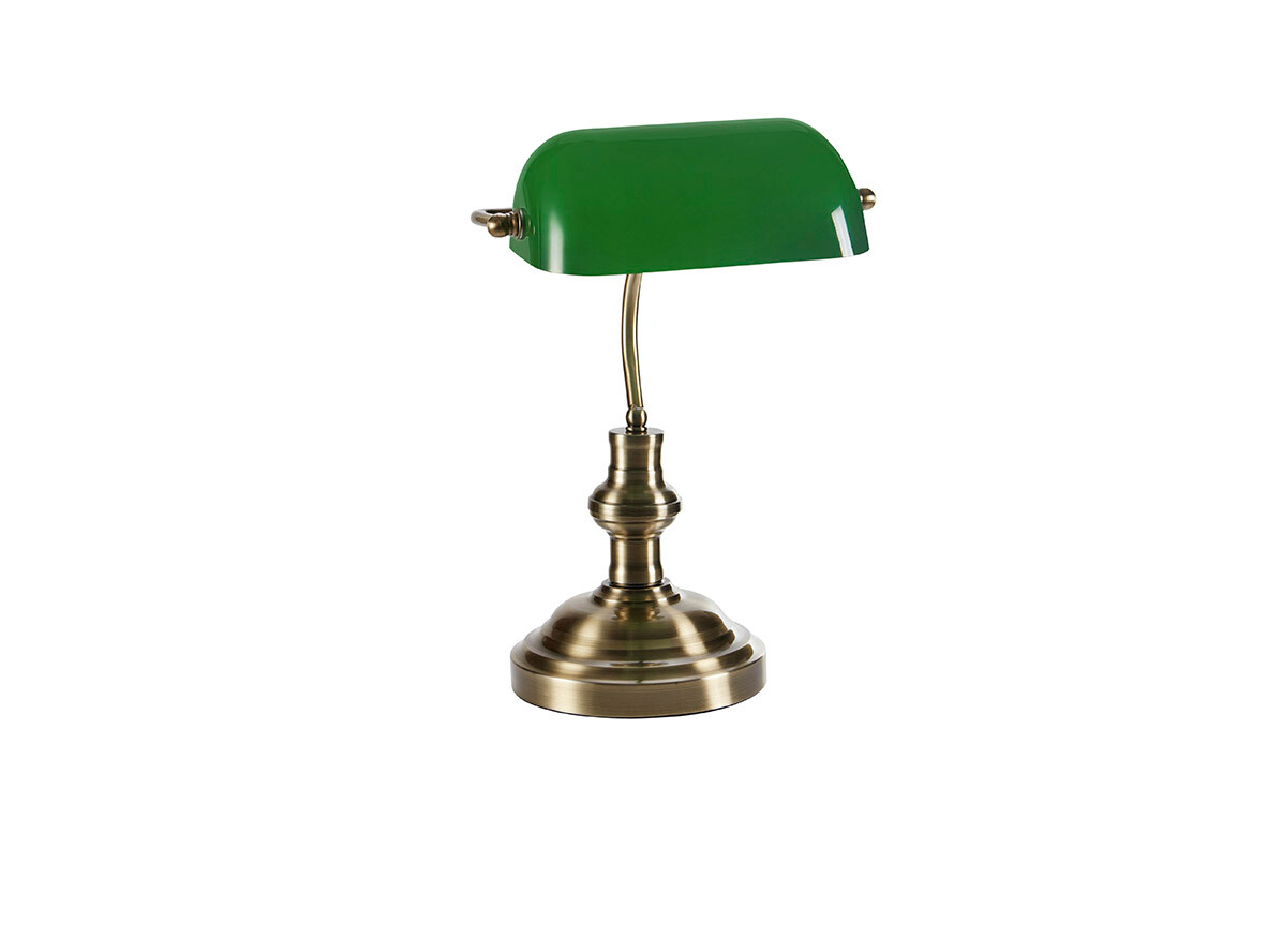 Markslöjd - Bankers Tafellamp 42 cm Oxide/Green Markslöjd
