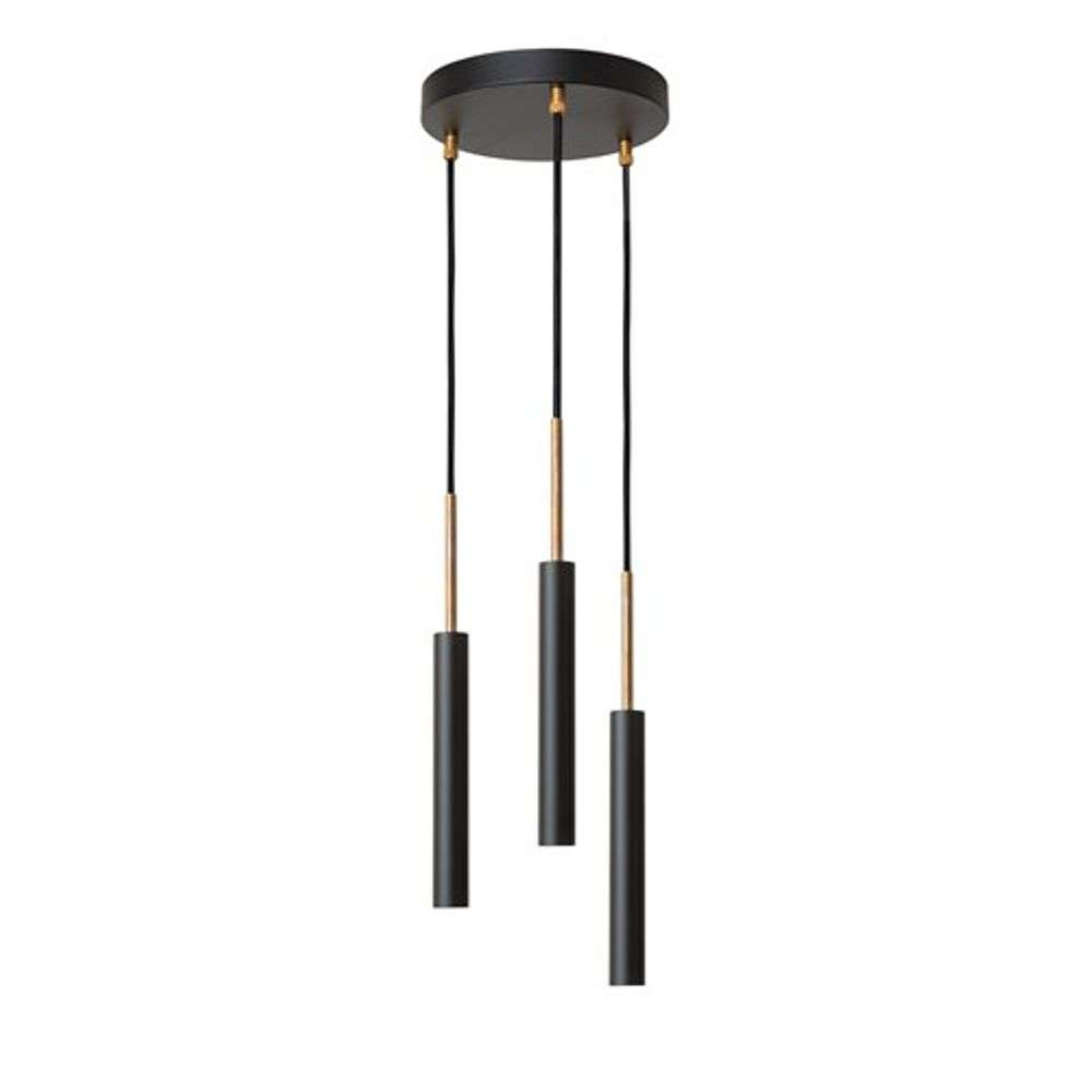 Konsthantverk - Stav Cluster Hanglamp Black/Brass