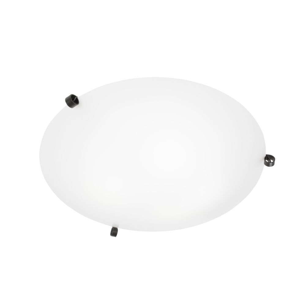 Konsthantverk - Ögla Plafondlamp Ø55 Black/White